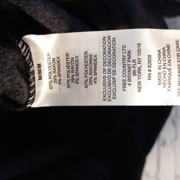 Free Country 1/4 zip fleece - Picture 6 of 6